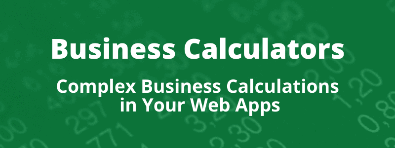 Business calculators