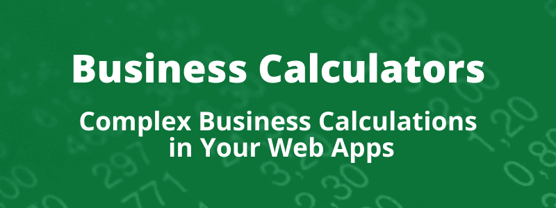 Business Calculators - Quick Calculations Online 1 Business calculators